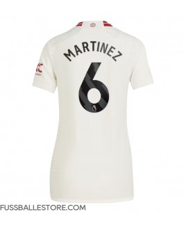 Günstige Manchester United Lisandro Martinez #6 3rd trikot Damen 2023-24 Kurzarm
